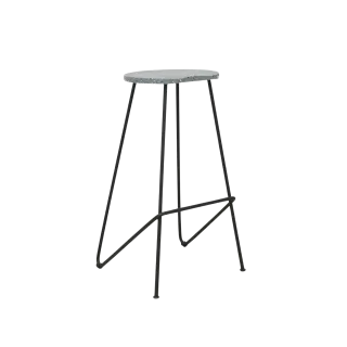 Bar Stool Gray Fungi