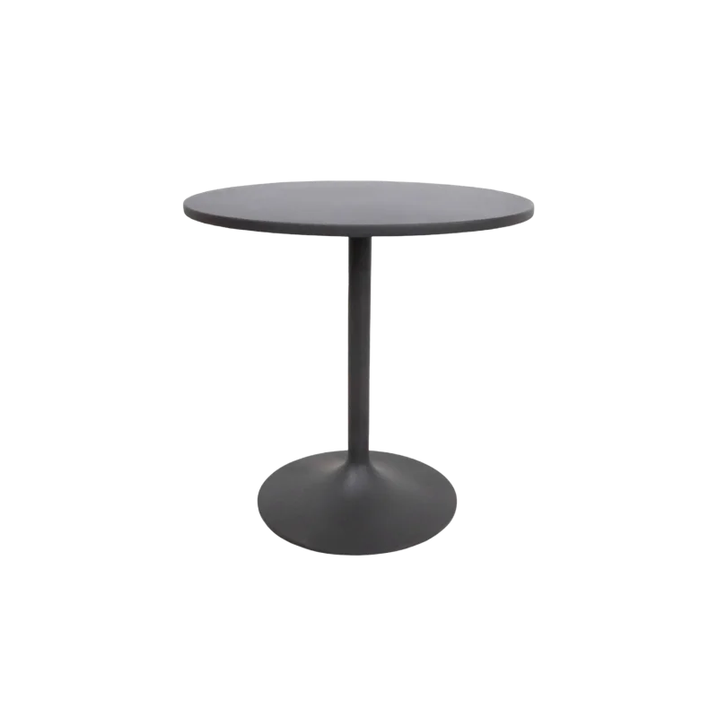 Black Round Alu