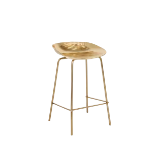 Gold Bar Stool