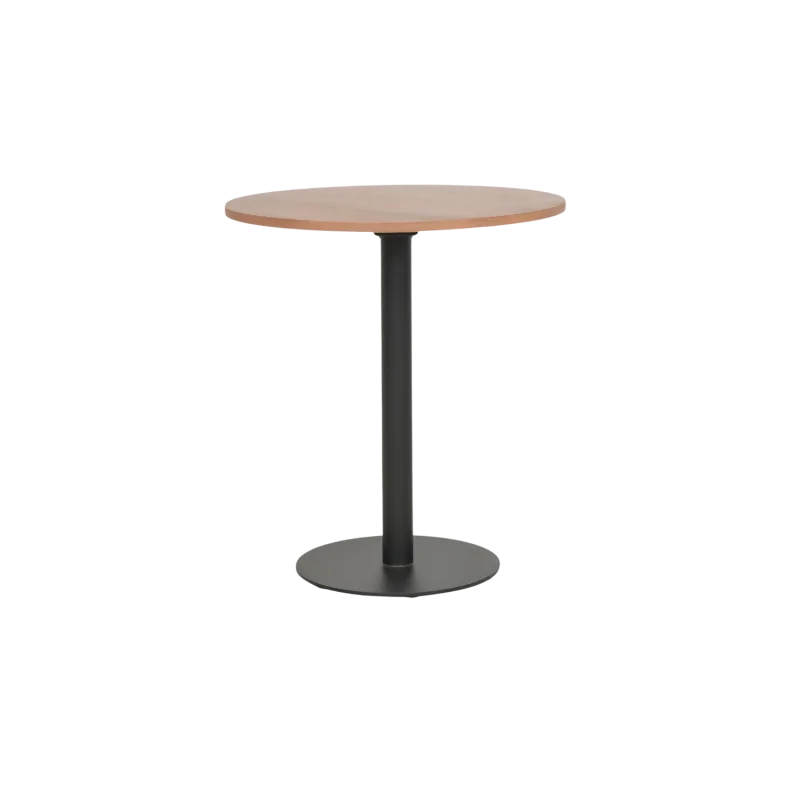 Round Black Table
